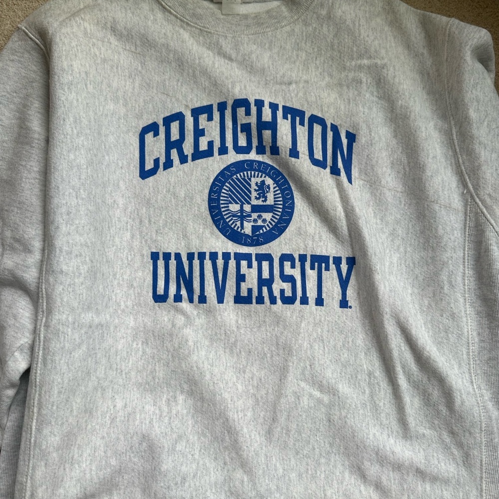Champion Gray Reverse Weave Sweatshirt